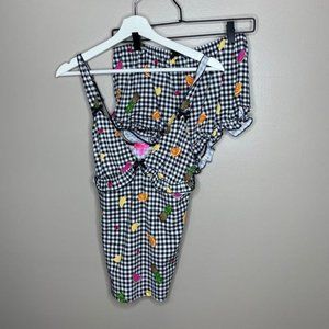 Betsey Johnson Gingham Pajamas Shorts